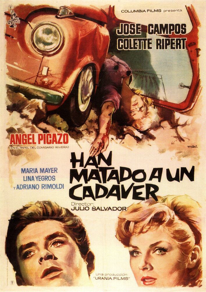 Han matado a un cadáver (1962) постер